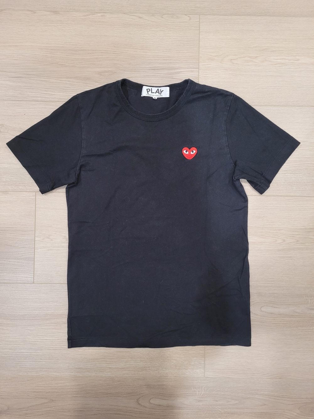 Comme des Garcons PLAY Black Heart Logo T-Shirt